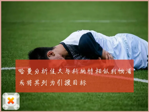 哈曼分析佳夫与科纳特相似利物浦或将其列为引援目标